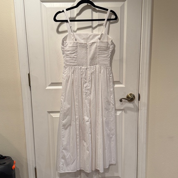 ABERCROMBIE & FITCH White Emerson Sleeveless Dress NWT - Picture 3 of 5